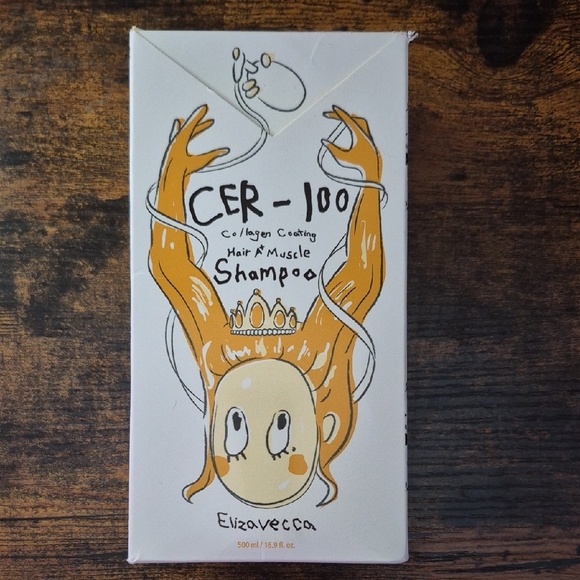 Elizavecca Other - CER-100 Collagen Coating Hair Shampoo - White and Gold